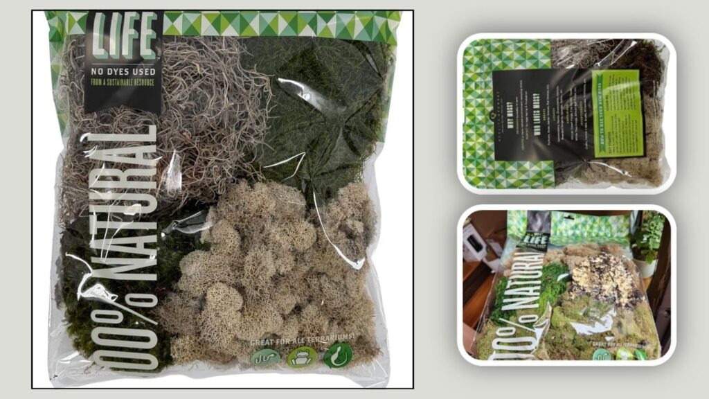 Quality Growers Habitat Moss for Terrariums