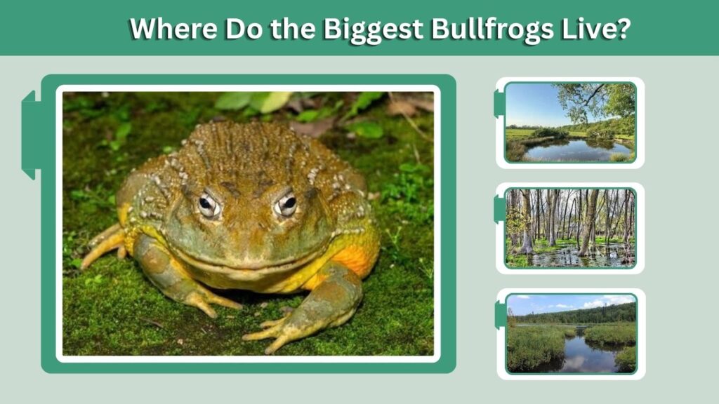 Where Do the Biggest Bullfrogs Live?