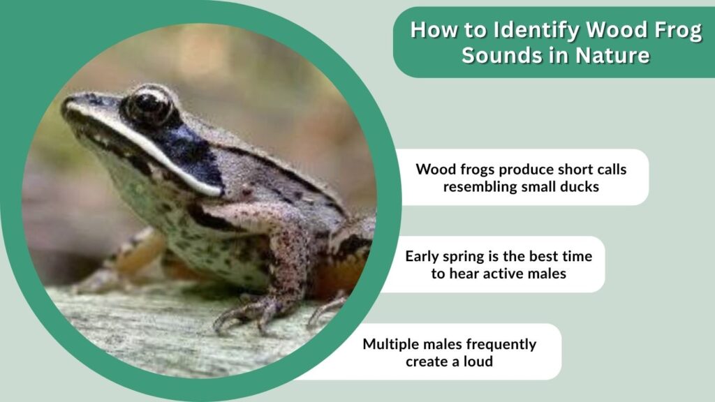 How to Identify Wood Frog Sounds in Nature